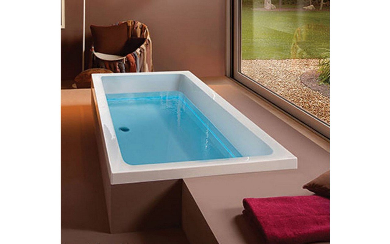 Aquatica Dream-D HydroRelax Bañera, con Jets de Hidromasaje, Blanca, para Interior y Exterior (240V/50/60Hz) picture № 0